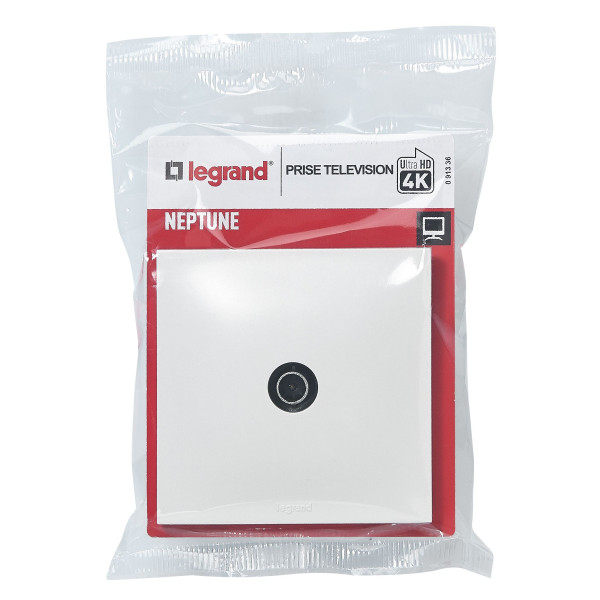 Prise tv simple Legrand Neptune