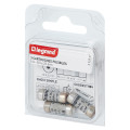 3 cartouches domestiques + voyant 6a 8,5x23