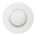 Interrupteur ou va-et-vient blanc Legrand Dooxie 10AX 250V avec plaque ronde