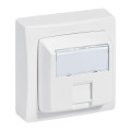 Prise rj45 cat5e ftp blanc