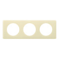 Legrand plaque 3p laque ivoire