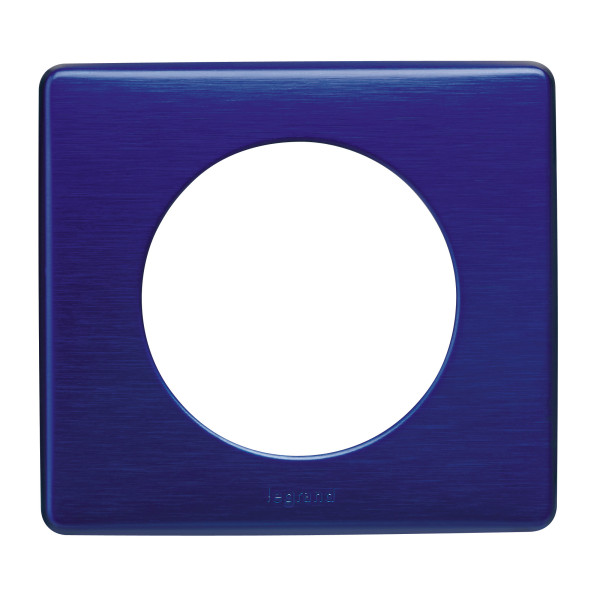 Legrand plaque 1p nuit encre
