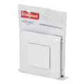 Mosaic interrupteur ou va et vient 10a complet vis blanc