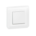 Mosaic interrupteur ou va et vient 10a complet griffe blanc