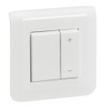 Mosaic interrupteur variateur 600w complet griffe blanc
