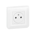 Mosaic prise de courant 2p+t surface bornes auto complet griffe blanc
