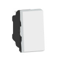 Mosaic easy led interrupteur ou va et vient 10a 1 module composable blanc