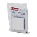 Mosaic easy led interrupteur ou va et vient 10a 2 modules composable blanc