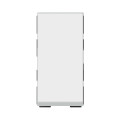 Mosaic poussoir 6a 1 module composable blanc