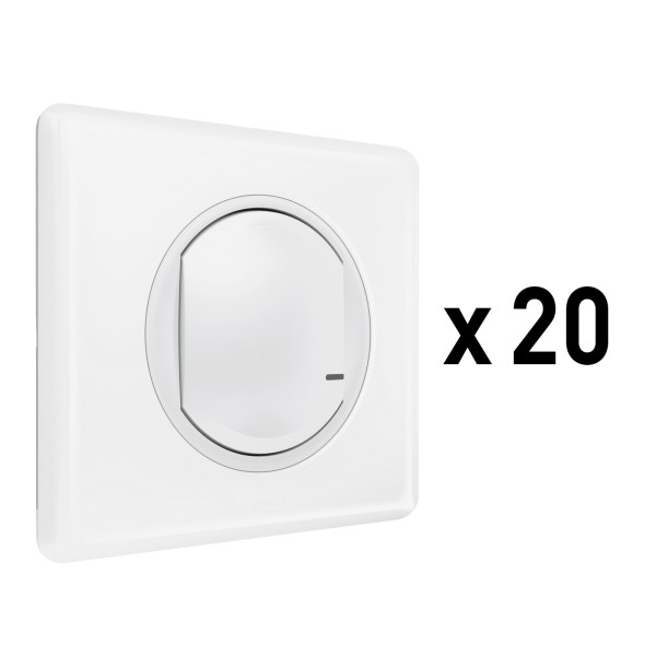 Interrupteur Connecté Céliane With Netatmo avec Variateur et Lot de 10 Simples Sans Neutre