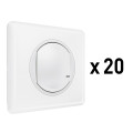 Interrupteur Connecté Céliane With Netatmo avec Variateur et Lot de 10 Simples Sans Neutre