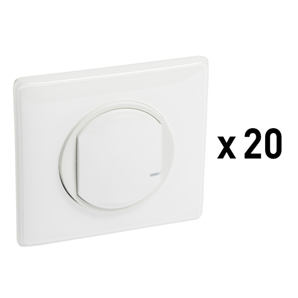 Interrupteur Connecté Céliane With Netatmo avec Variateur et Lot de 10 Simples Sans Neutre