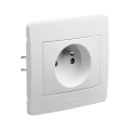 Prise de courant 2P+T blanc Debflex Diam2