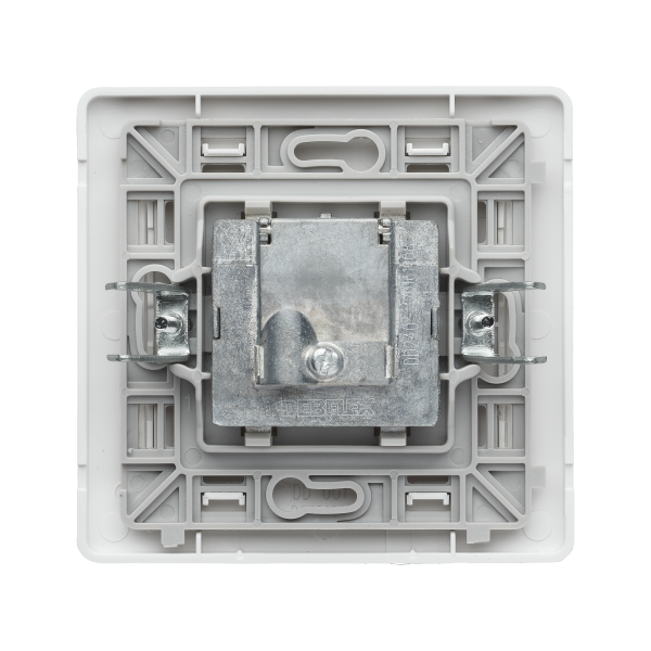Prise TV-FM-SAT blanc Debflex Diam2