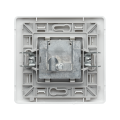 Prise TV-FM-SAT blanc Debflex Diam2