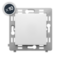 Caly mecanisme obturateur blanc boite de 10