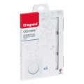 Interrupteur ou va-et-vient blanc Legrand Dooxie Lot de 6 pièces avec plaques de finition