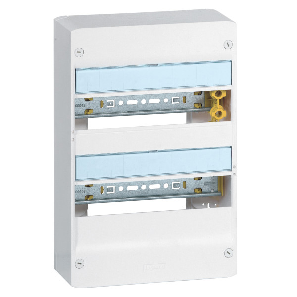 Prise électrique Legrand Mosaic 2P+T - Blanc - Borne Automatique, Sécurité Enfant - À Compléter Avec Plaque
