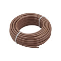 Câble électrique Debflex HO3VVH2-F 2X0,75mm² marron couronne de 10m
