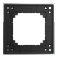 System m - m elegance - plaque de finition - 1 poste - verre diamant