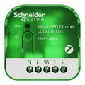 Wiser - micromodule variateur de lumière avec ou sans neutre - zigbee