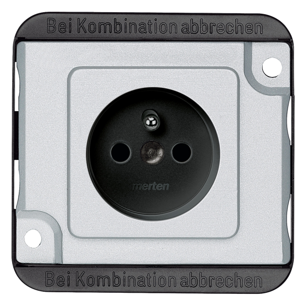 Antivandale - prise - 2p+t - nf - connexion rapide