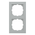 System m - m pure - 2 postes - aluminium