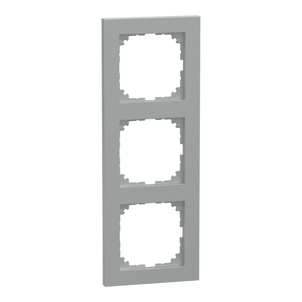 System m - m pure - 3 postes - aluminium