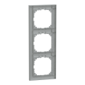 System m - m pure - 3 postes - aluminium