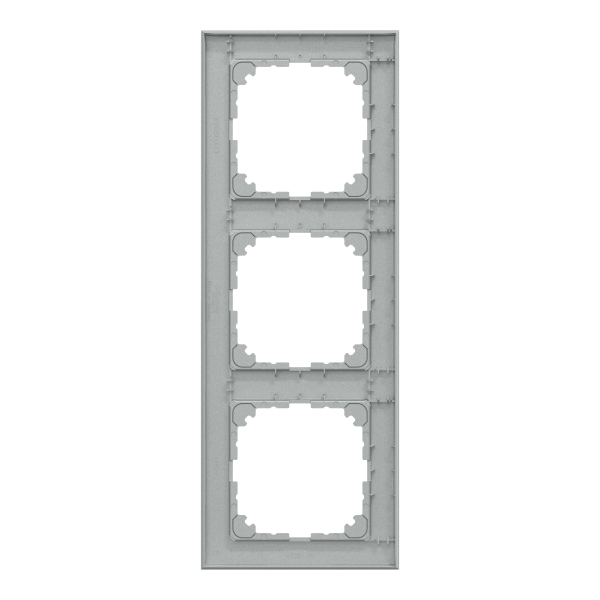 System m - m pure - 3 postes - aluminium
