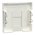 System m - enjoliveur rj45 central - ip20 - blanc polaire
