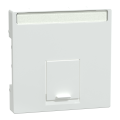 System m - enjoliveur rj45 simple - antimicrobien