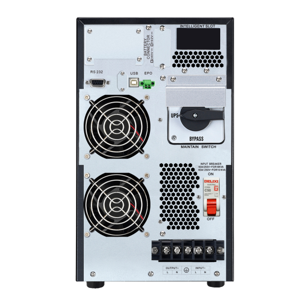 Easy ups srv - onduleur monophasé on-line - 230v - 10kva - tour longue autonomie