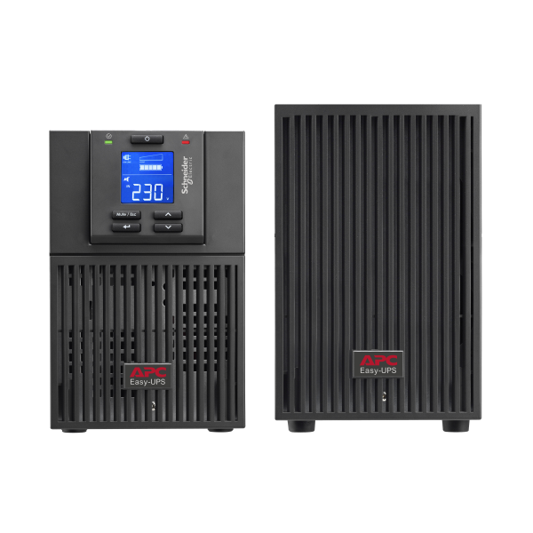 Easy ups srv - onduleur monophasé on-line - 230v - 1kva - tour longue autonomie