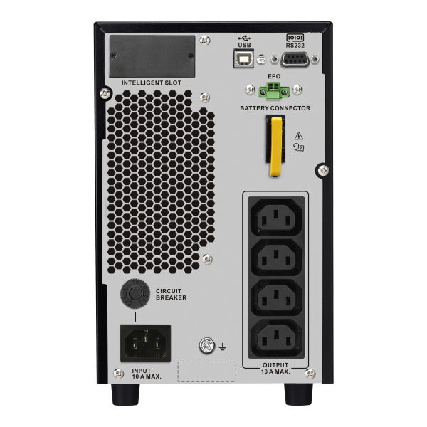 Easy ups srv - onduleur monophasé on-line - 230v - 2kva - iec - tour