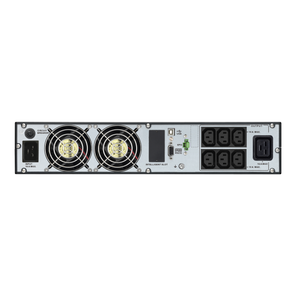 Easy ups srv - onduleur monophasé on-line - 230v - 3kva - iec - version rack