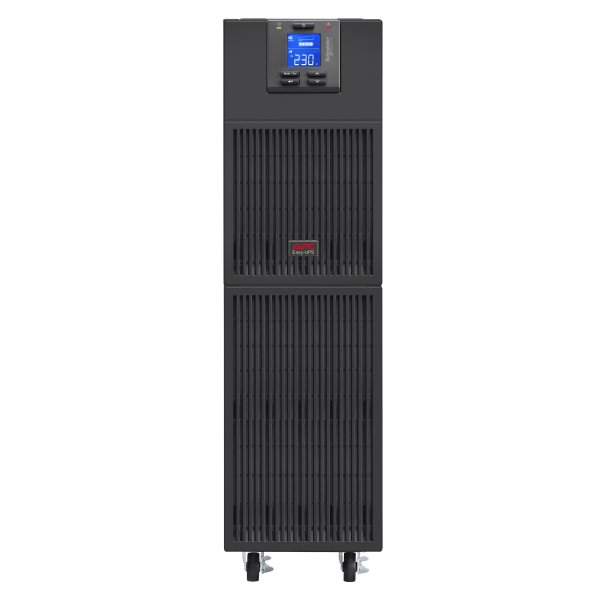 Easy ups srv - onduleur monophasé on-line - 230v - 6kva - bornier - tour