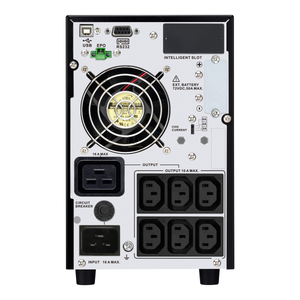 Easy ups srv - onduleur 1 ph on-line - 230v - 3kva - 0 min tour longue auto