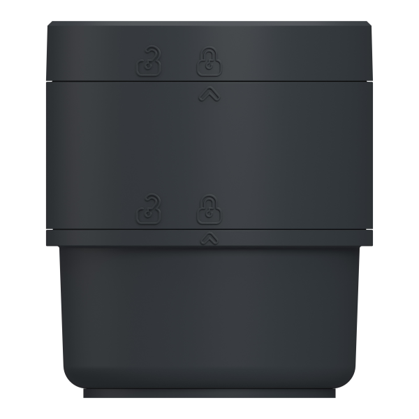 Harmony xvb7 - bloc alim+ couvercle gris - 24 ca/cc - adaptateur ca vers cc