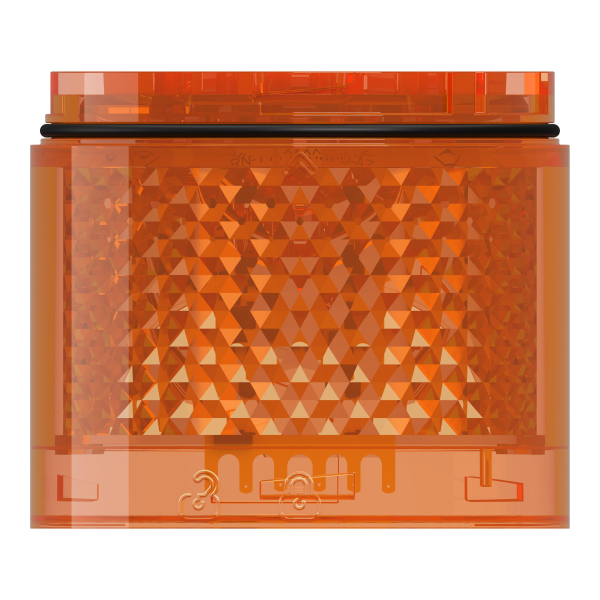 Harmony xvb7 - elément lumineux orange - eclairage constant - led 24 vcc