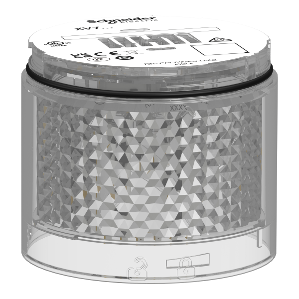 Harmony xvb7 - elément lumineux blanc - eclairage constant - led 24 vcc