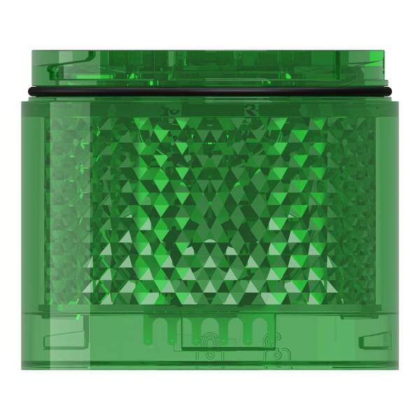 Harmony xvb7 - elément lumineux vert - eclairage flash 2j - led 24 vcc