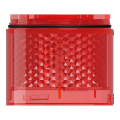 Harmony xvb7 - elément lumineux rouge - eclairage flash 2j - led 24 vcc