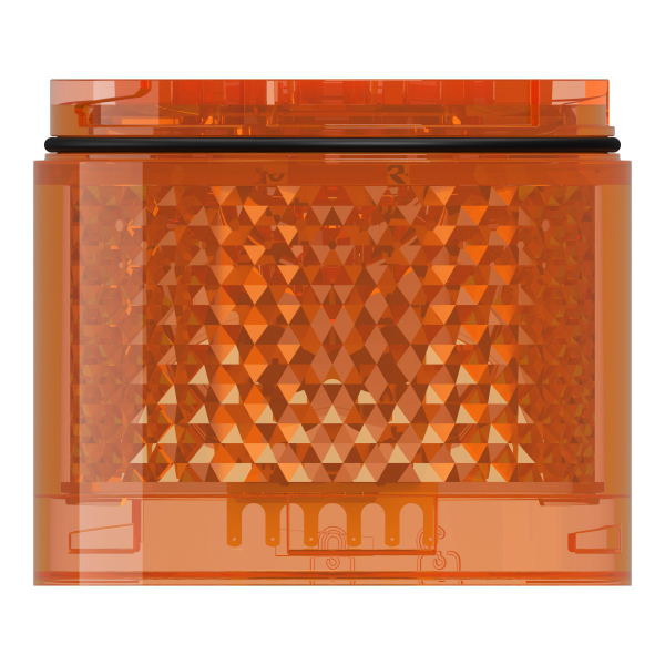 Harmony xvb7 - elément lumineux orange - eclairage flash 2j - led 24 vcc