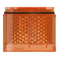 Harmony xvb7 - elément lumineux orange - eclairage flash 2j - led 24 vcc