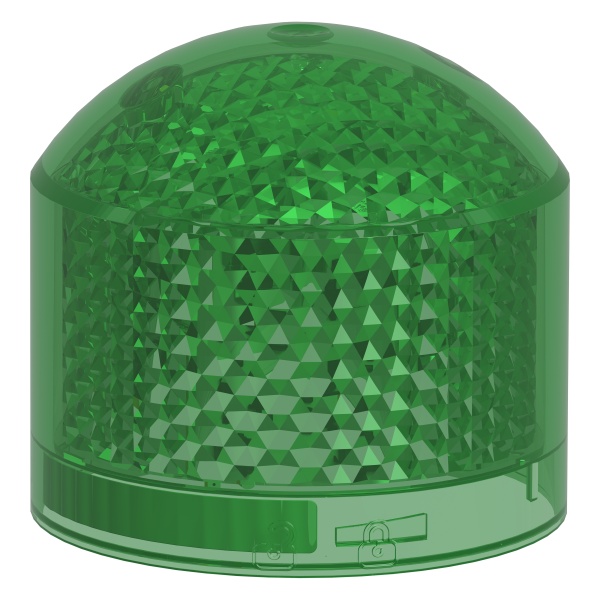 Harmony xvb7 - elément lumineux vert - eclairage flash 2jo - led 24 vcc