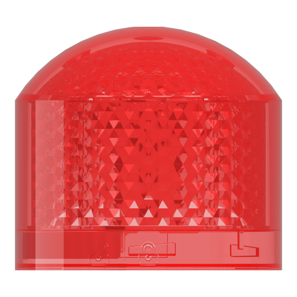 Harmony xvb7 - elément lumineux rouge - eclairage flash 2j - led 24 vcc
