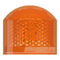 Harmony xvb7 - elément lumineux orange - eclairage flash 2j - led 24 vcc