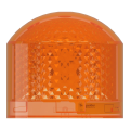 Harmony xvb7 - elément lumineux orange - eclairage flash 2j - led 24 vcc