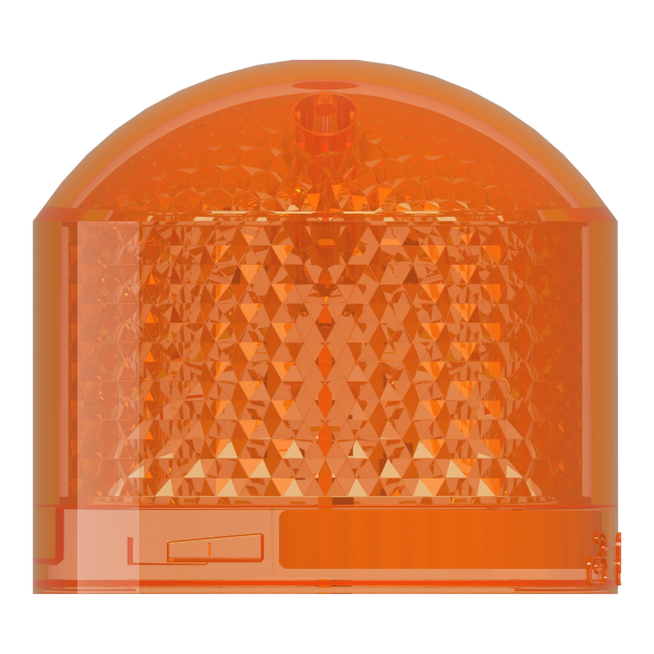 Harmony xvb7 - elément lumineux orange - eclairage flash 2j - led 24 vcc